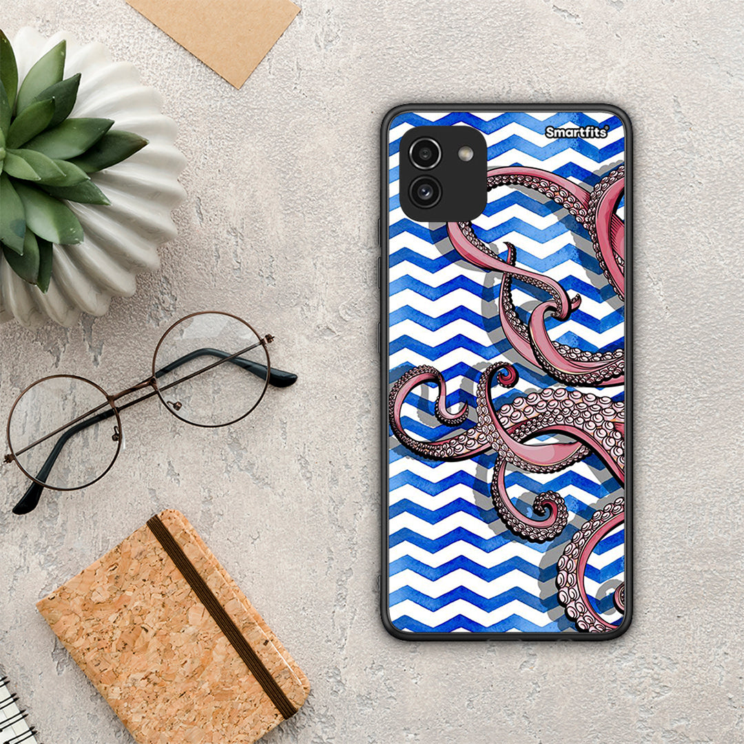 Chevron Devilfish - Samsung Galaxy A03 case