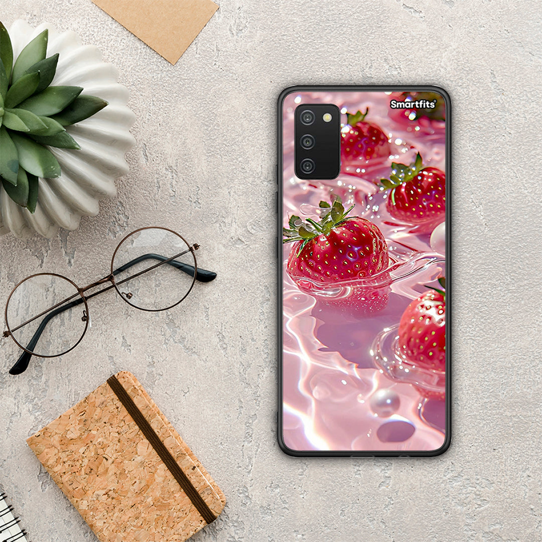 Juicy Strawberries - Samsung Galaxy A03S case