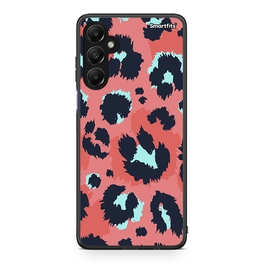 22 - Samsung Galaxy A05s Pink Leopard Animal case, cover, bumper
