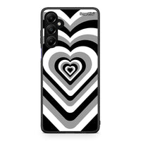 Thumbnail for Samsung Galaxy A05s Black Hearts θήκη από τη Smartfits με σχέδιο στο πίσω μέρος και μαύρο περίβλημα | Smartphone case with colorful back and black bezels by Smartfits