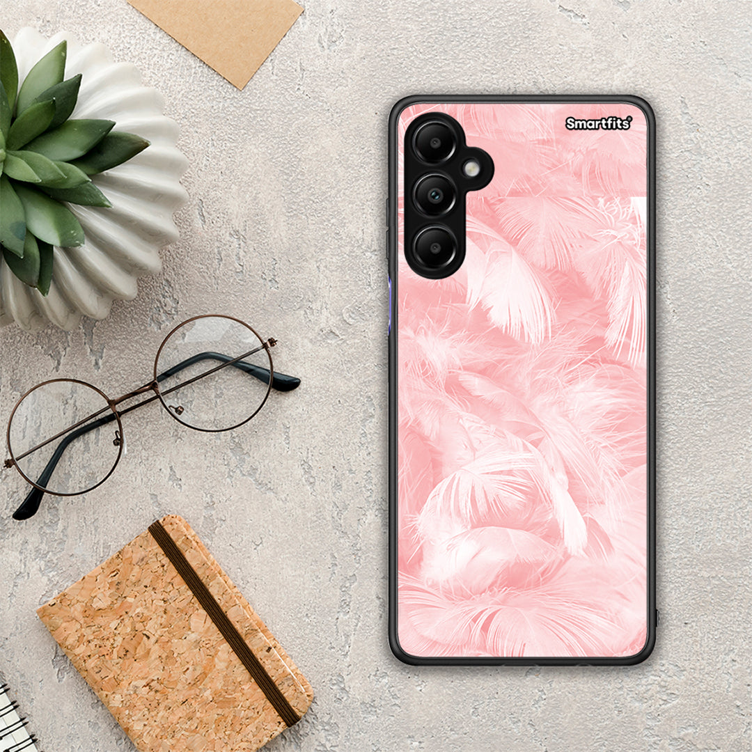 Boho Pink Feather - Samsung Galaxy A05S case