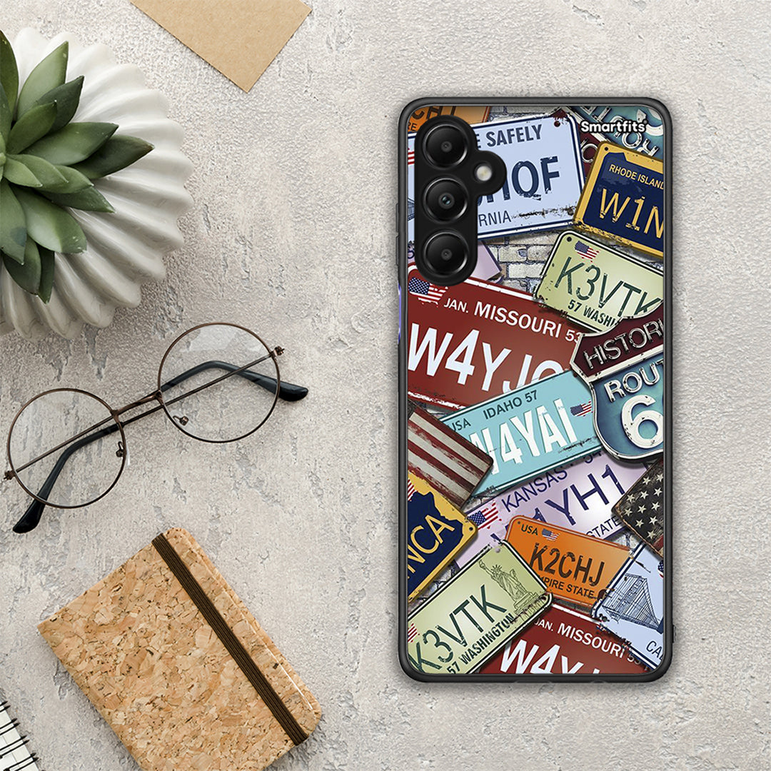 Car Plates - Samsung Galaxy A05S case