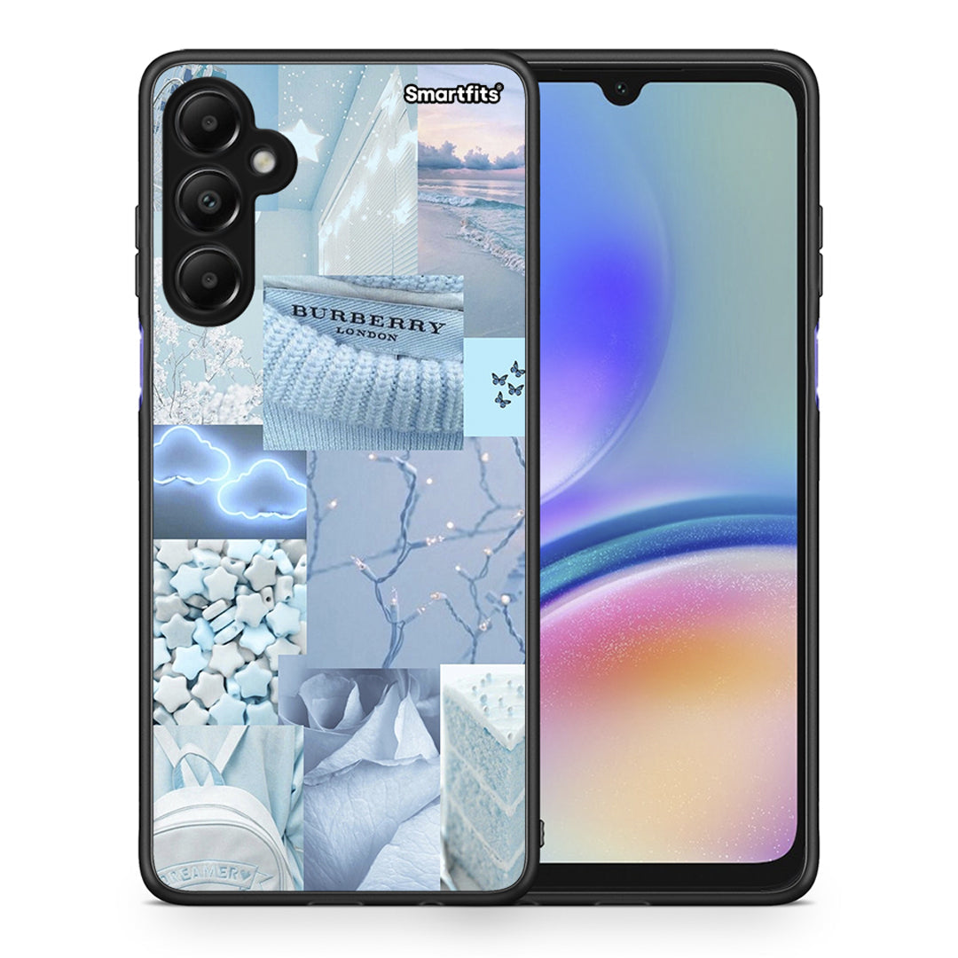 Θήκη Samsung Galaxy A05s Ciel Aesthetic Collage από τη Smartfits με σχέδιο στο πίσω μέρος και μαύρο περίβλημα | Samsung Galaxy A05s Ciel Aesthetic Collage case with colorful back and black bezels