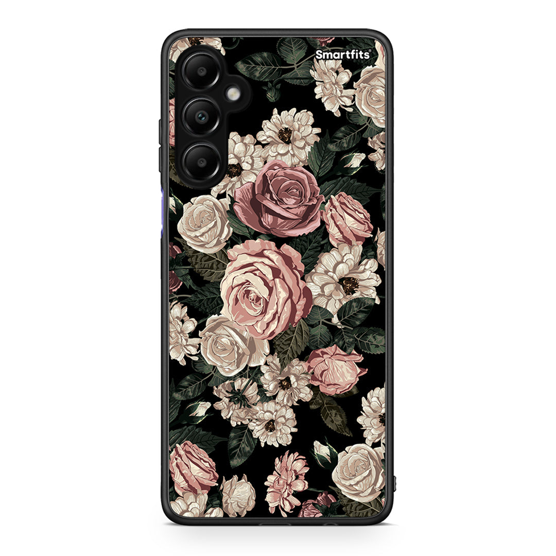 4 - Samsung Galaxy A05s Wild Roses Flower case, cover, bumper