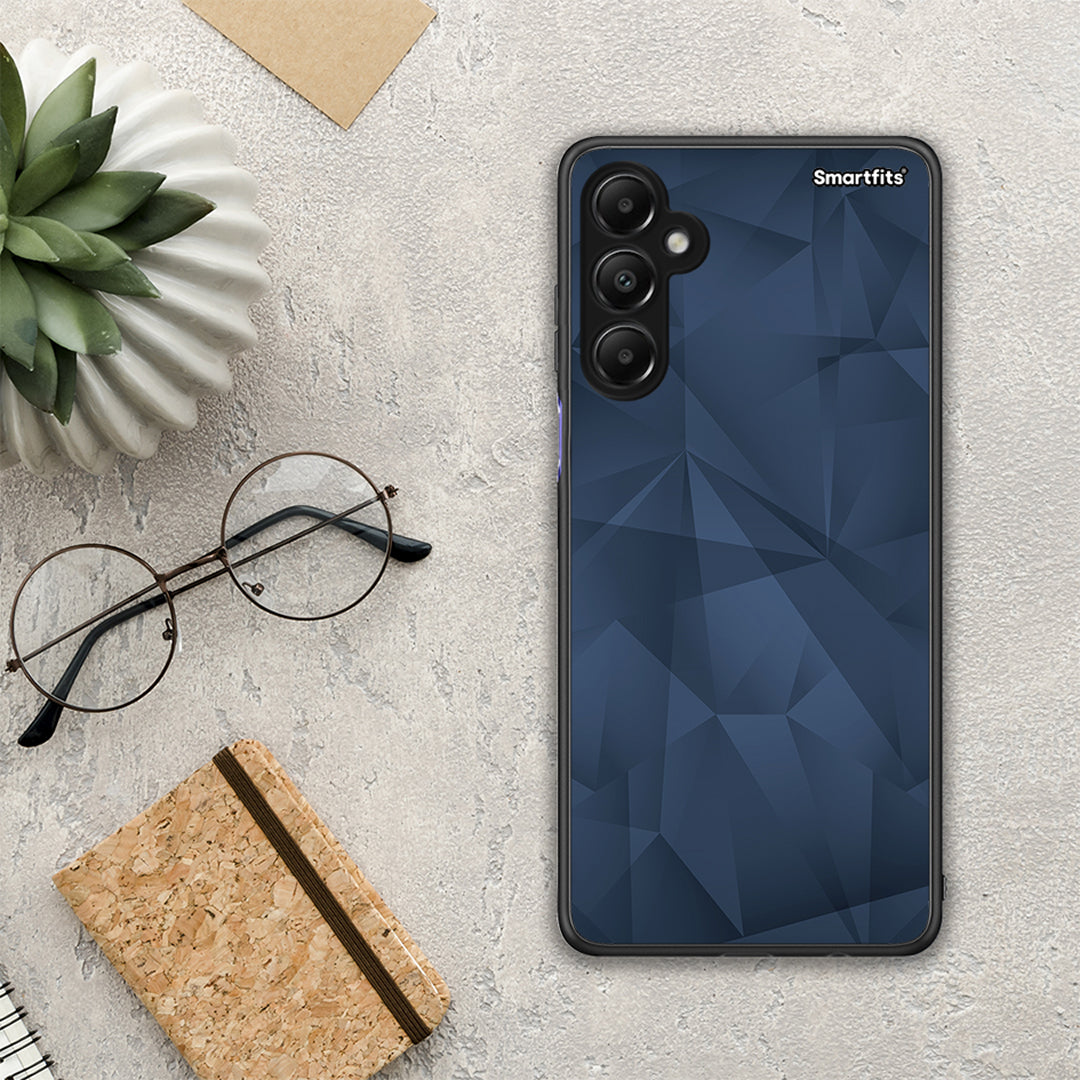 Geometric Blue Abstract - Samsung Galaxy A05S case