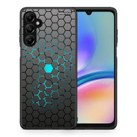 Thumbnail for Θήκη Samsung Galaxy A05s Hexagonal Geometric από τη Smartfits με σχέδιο στο πίσω μέρος και μαύρο περίβλημα | Samsung Galaxy A05s Hexagonal Geometric case with colorful back and black bezels