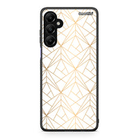 Thumbnail for 111 - Samsung Galaxy A05s Luxury White Geometric case, cover, bumper