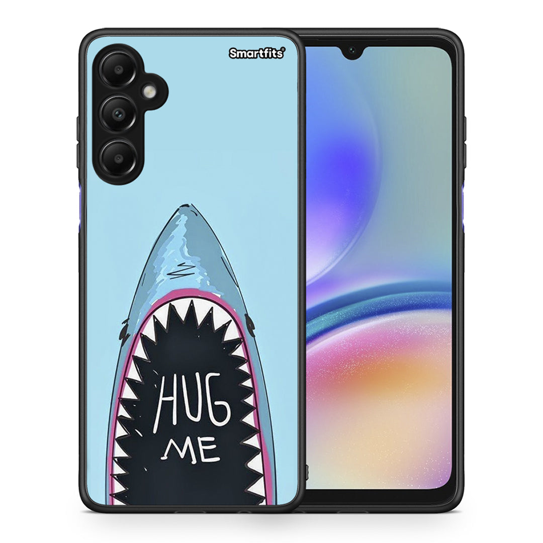 Θήκη Samsung Galaxy A05s Hug Me από τη Smartfits με σχέδιο στο πίσω μέρος και μαύρο περίβλημα | Samsung Galaxy A05s Hug Me case with colorful back and black bezels