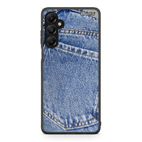 Thumbnail for Samsung Galaxy A05s Jeans Pocket θήκη από τη Smartfits με σχέδιο στο πίσω μέρος και μαύρο περίβλημα | Smartphone case with colorful back and black bezels by Smartfits