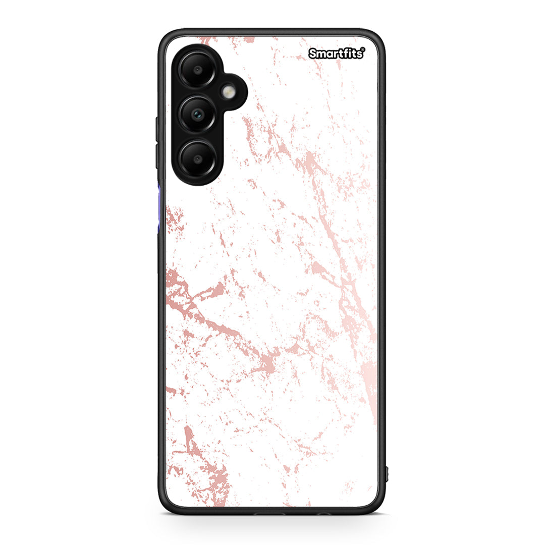 116 - Samsung Galaxy A05s Pink Splash Marble case, cover, bumper