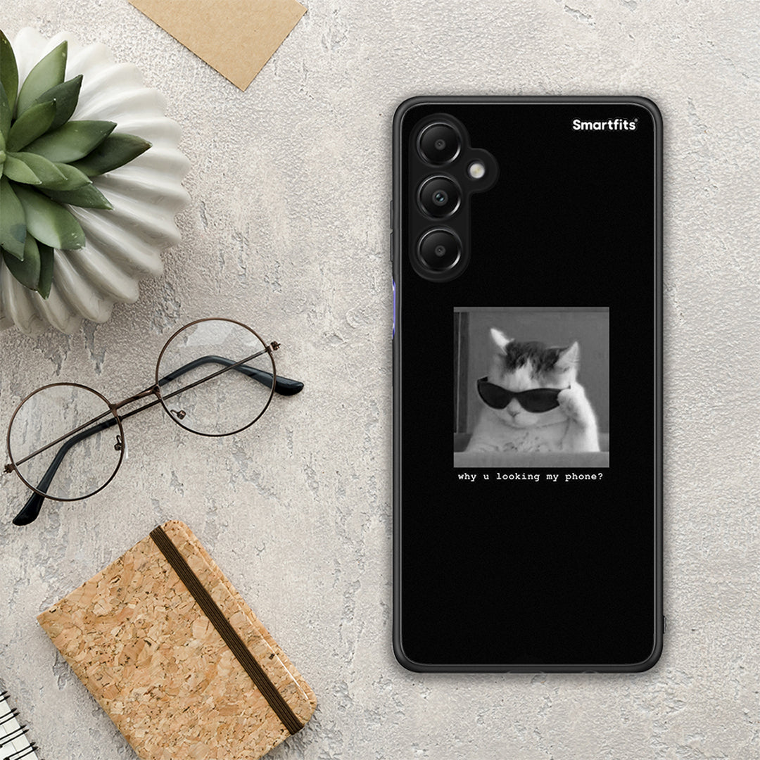 Meme Cat - Samsung Galaxy A05S case