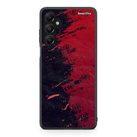 Thumbnail for Samsung Galaxy A05s Red Paint Θήκη Αγίου Βαλεντίνου από τη Smartfits με σχέδιο στο πίσω μέρος και μαύρο περίβλημα | Smartphone case with colorful back and black bezels by Smartfits