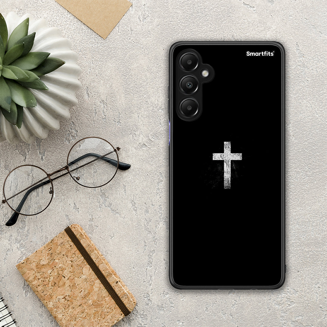 White Cross - Samsung Galaxy A05s θήκη