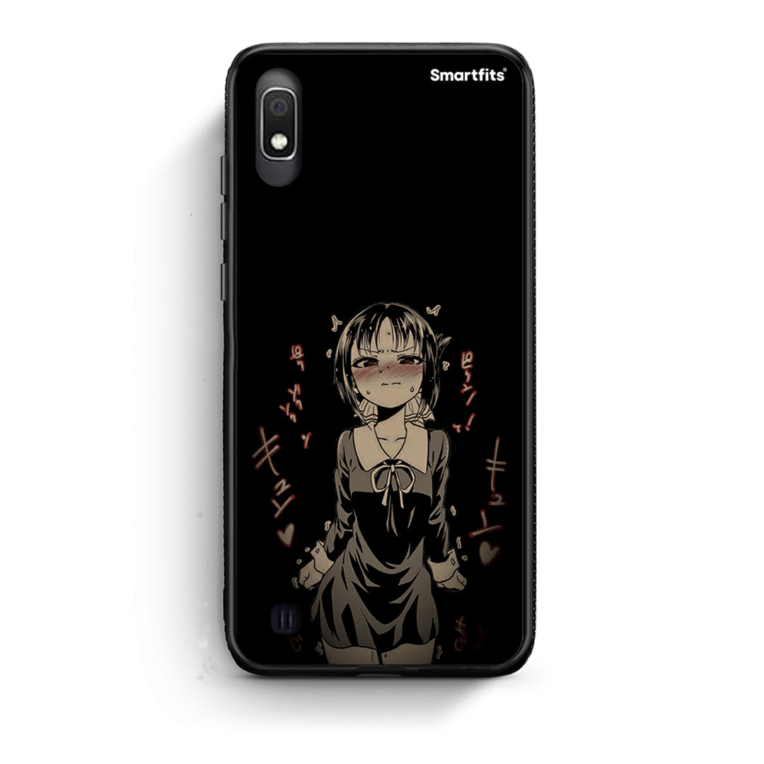 Samsung A10 Anime Girl θήκη από τη Smartfits με σχέδιο στο πίσω μέρος και μαύρο περίβλημα | Smartphone case with colorful back and black bezels by Smartfits