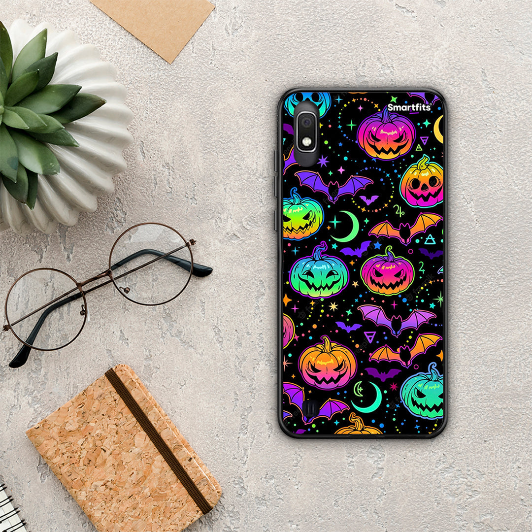 Neon Halloween - Samsung Galaxy A10 θήκη