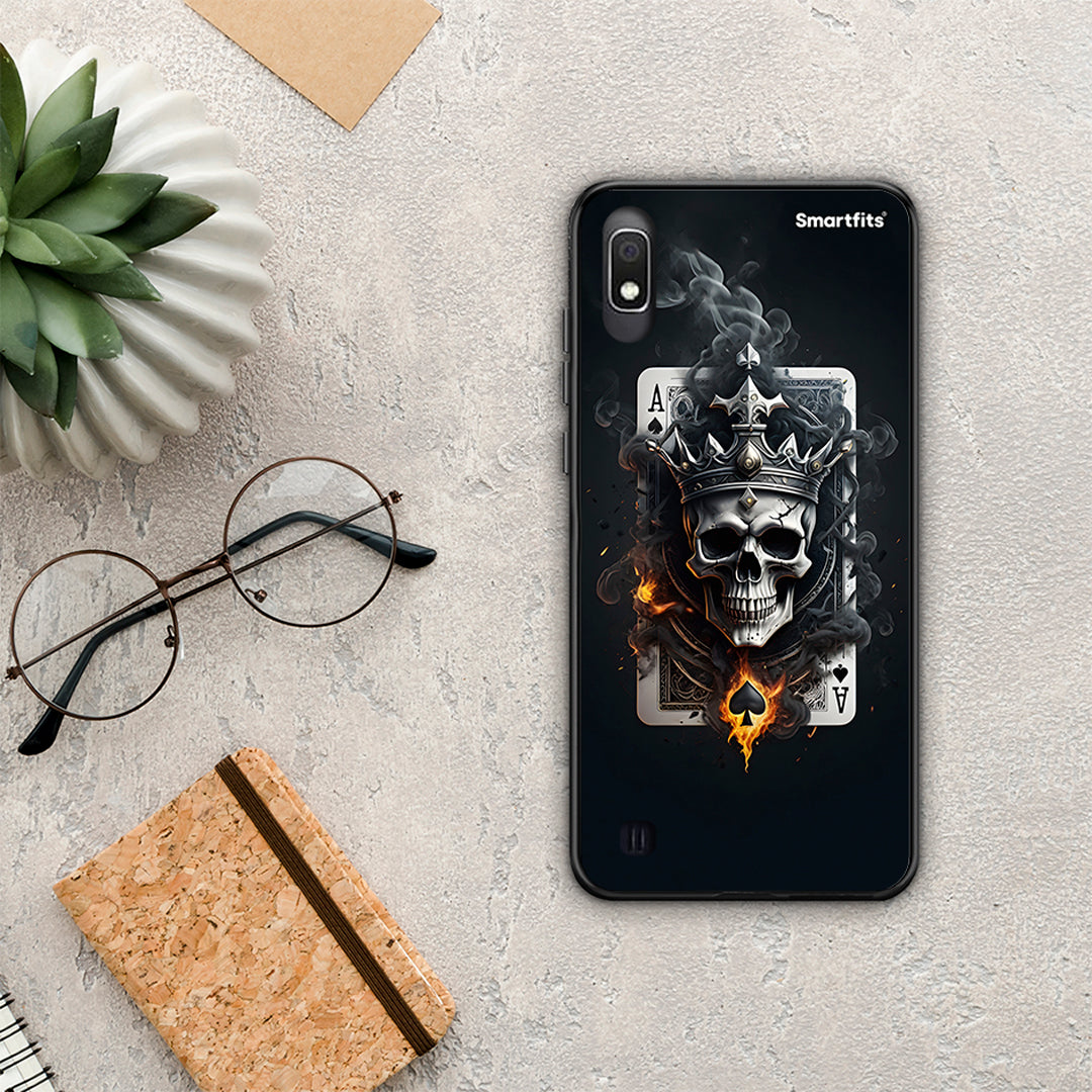 Skull King Ace - Samsung Galaxy A10 θήκη