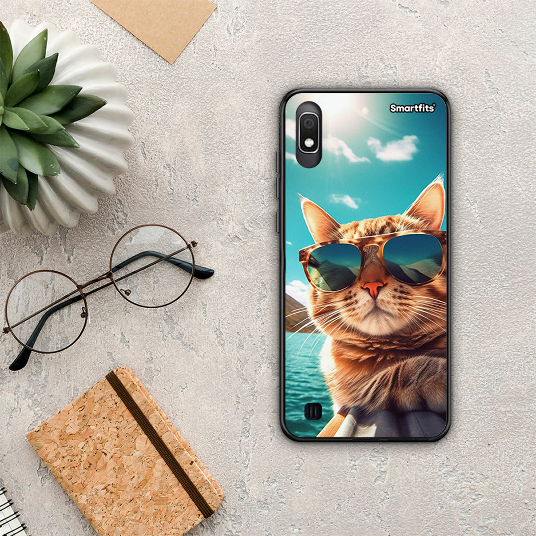 Summer Cat - Samsung Galaxy A10 case