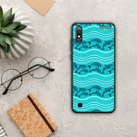 Thumbnail for Swimming Dolphins - Samsung Galaxy A10