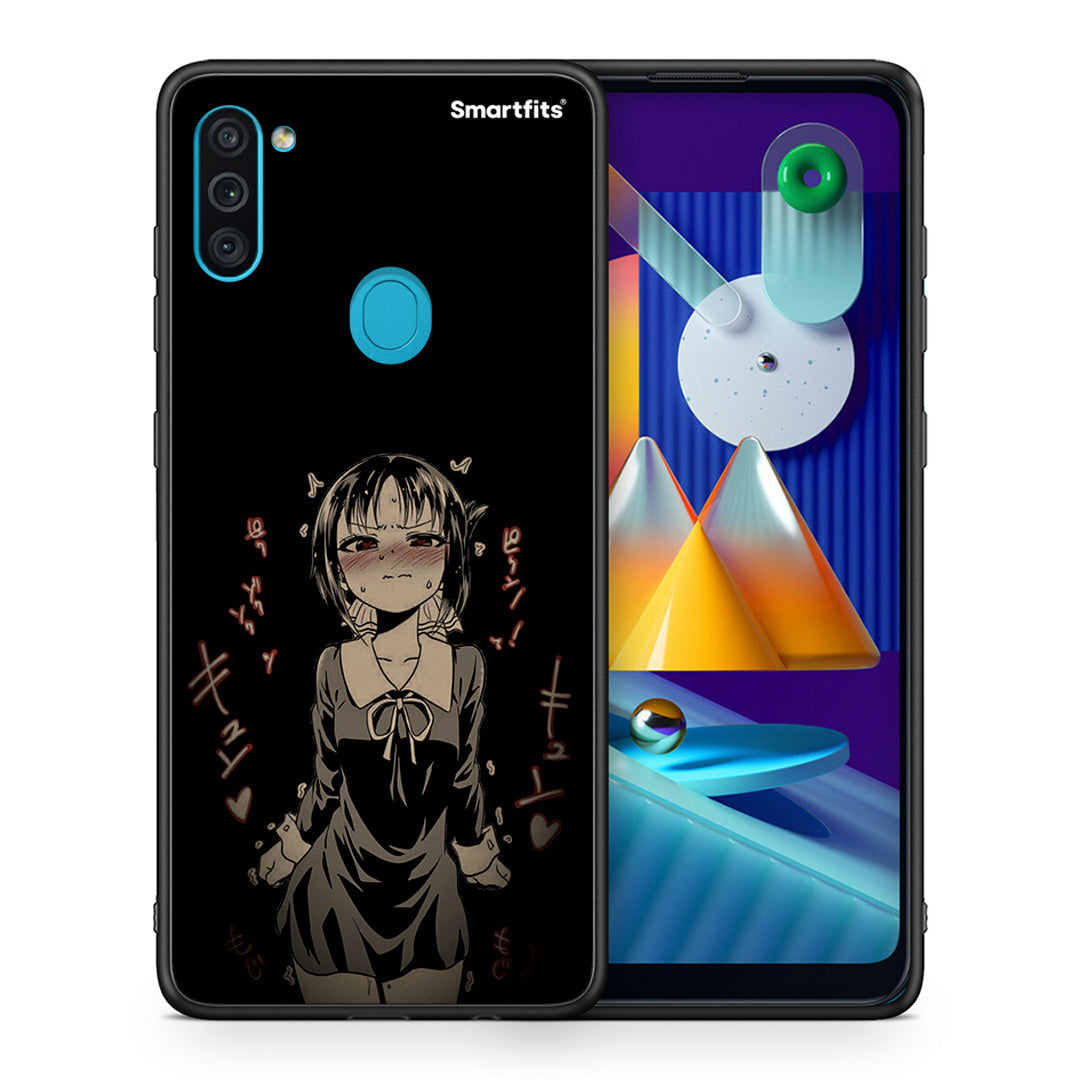 Θήκη Samsung A11/M11 Anime Girl από τη Smartfits με σχέδιο στο πίσω μέρος και μαύρο περίβλημα | Samsung A11/M11 Anime Girl case with colorful back and black bezels