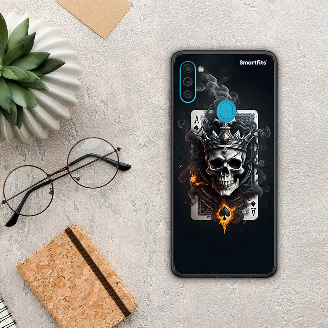 Skull King Ace - Samsung Galaxy A11 / M11 θήκη