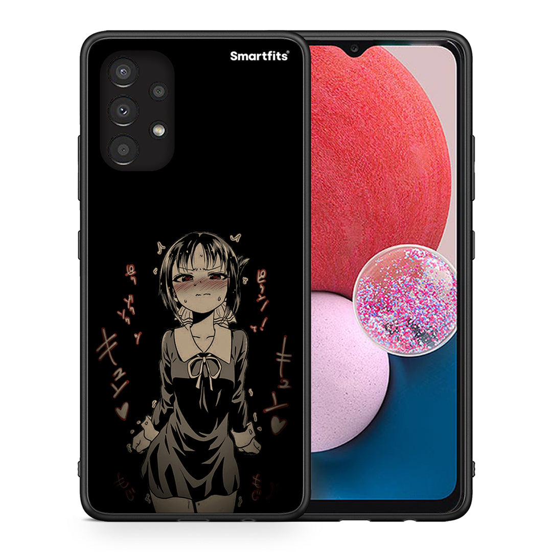 Θήκη Samsung A13 4G Anime Girl από τη Smartfits με σχέδιο στο πίσω μέρος και μαύρο περίβλημα | Samsung A13 4G Anime Girl case with colorful back and black bezels