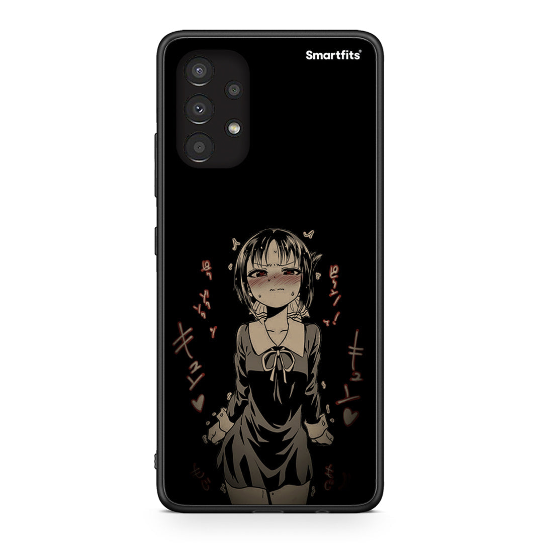 Samsung A13 4G Anime Girl θήκη από τη Smartfits με σχέδιο στο πίσω μέρος και μαύρο περίβλημα | Smartphone case with colorful back and black bezels by Smartfits