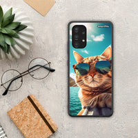 Thumbnail for Summer Cat - Samsung Galaxy A13 4G case