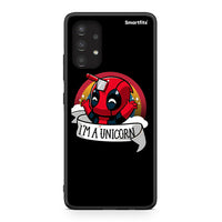 Thumbnail for Samsung A13 4G Unicorn Deadpool θήκη από τη Smartfits με σχέδιο στο πίσω μέρος και μαύρο περίβλημα | Smartphone case with colorful back and black bezels by Smartfits