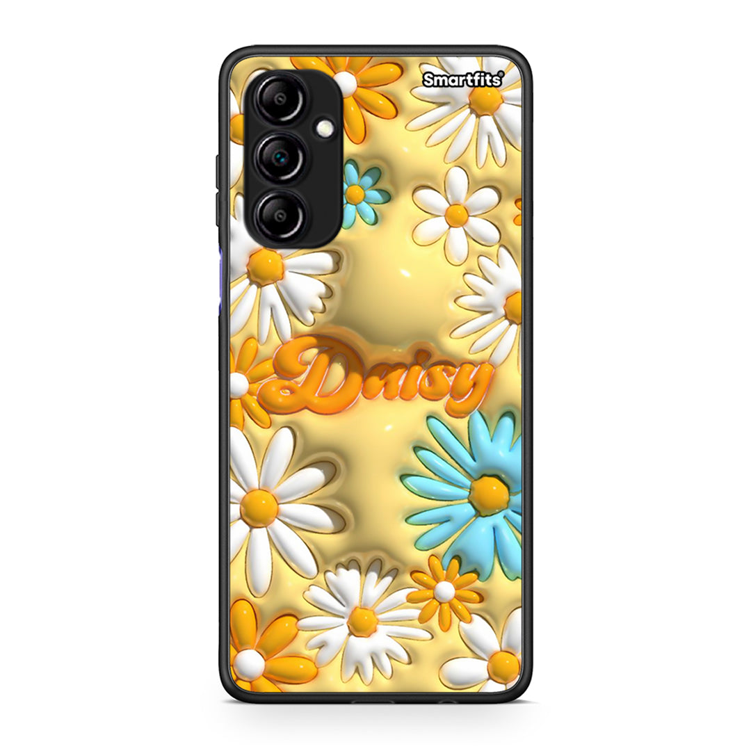 Θήκη Samsung Galaxy A14 / A14 5G Bubble Daisies από τη Smartfits με σχέδιο στο πίσω μέρος και μαύρο περίβλημα | Samsung Galaxy A14 / A14 5G Bubble Daisies Case with Colorful Back and Black Bezels