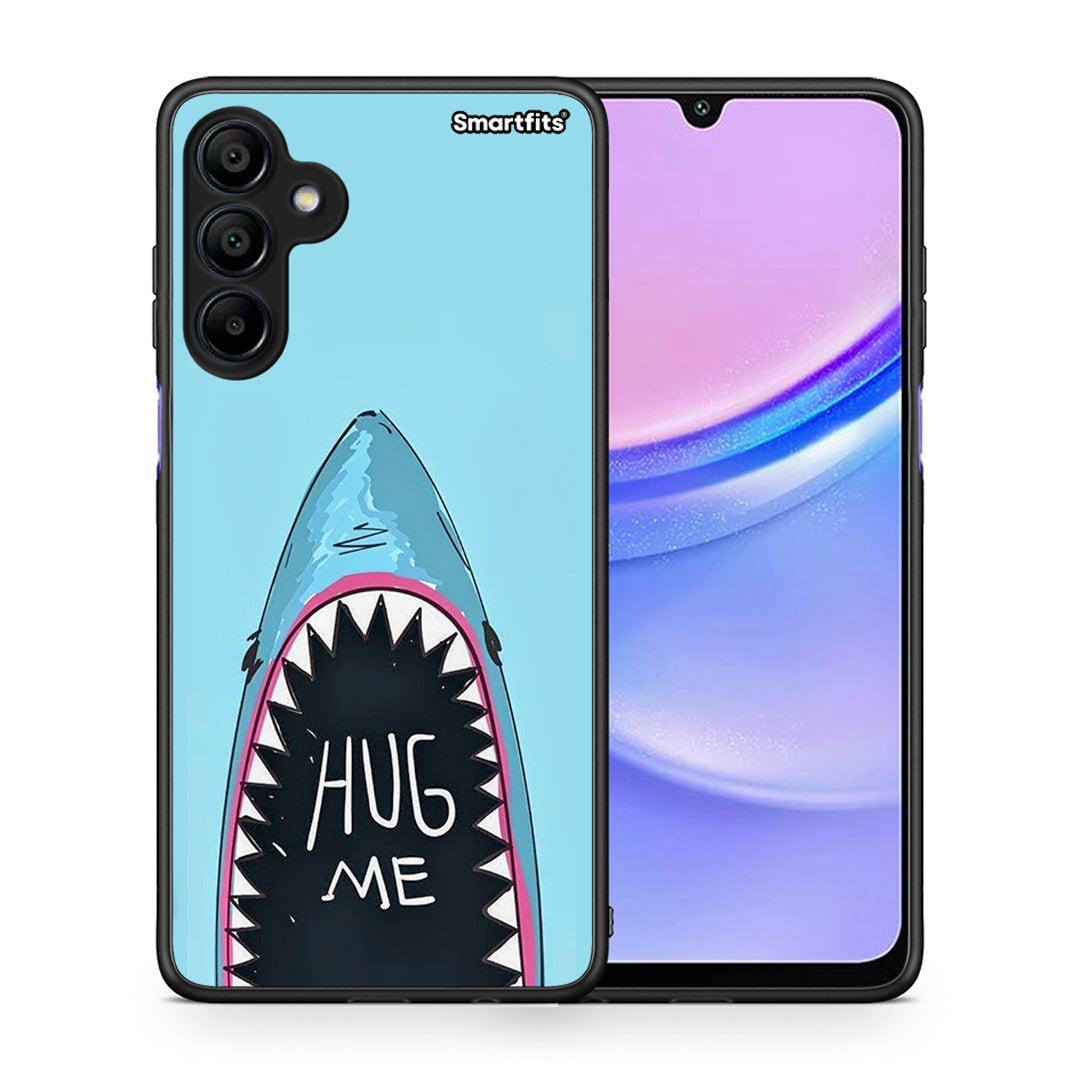 Θήκη Samsung Galaxy A15 4G Hug Me από τη Smartfits με σχέδιο στο πίσω μέρος και μαύρο περίβλημα | Samsung Galaxy A15 4G Hug Me case with colorful back and black bezels