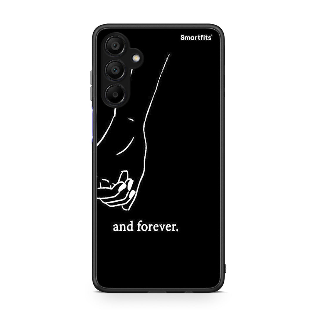 Samsung Galaxy A15 5G Always & Forever 2 Θήκη Αγίου Βαλεντίνου από τη Smartfits με σχέδιο στο πίσω μέρος και μαύρο περίβλημα | Smartphone case with colorful back and black bezels by Smartfits