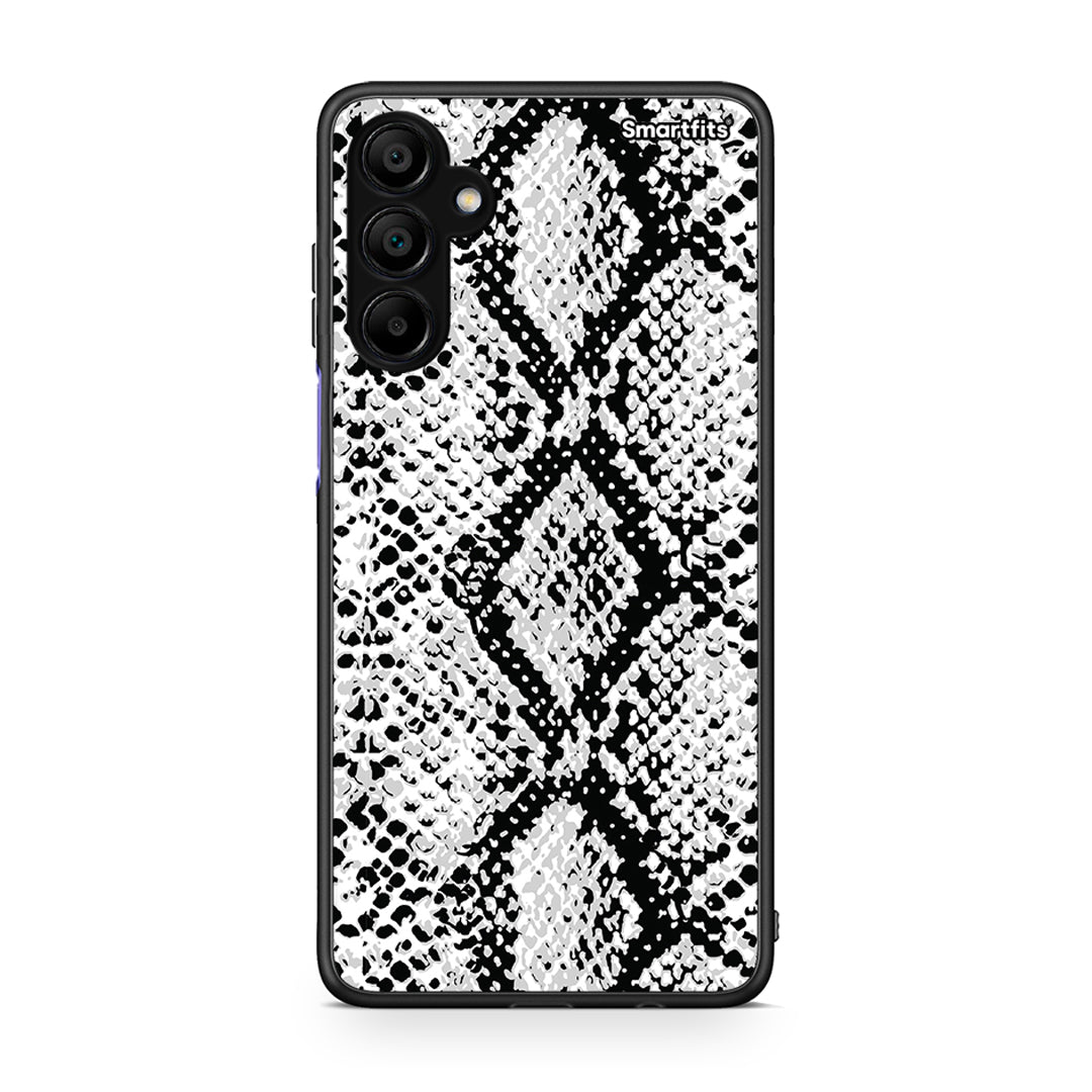 24 - Samsung Galaxy A15 5G White Snake Animal case, cover, bumper