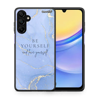 Thumbnail for Θήκη Samsung Galaxy A15 5G Be Yourself από τη Smartfits με σχέδιο στο πίσω μέρος και μαύρο περίβλημα | Samsung Galaxy A15 5G Be Yourself case with colorful back and black bezels