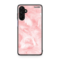 Thumbnail for 33 - Samsung Galaxy A15 5G Pink Feather Boho case, cover, bumper