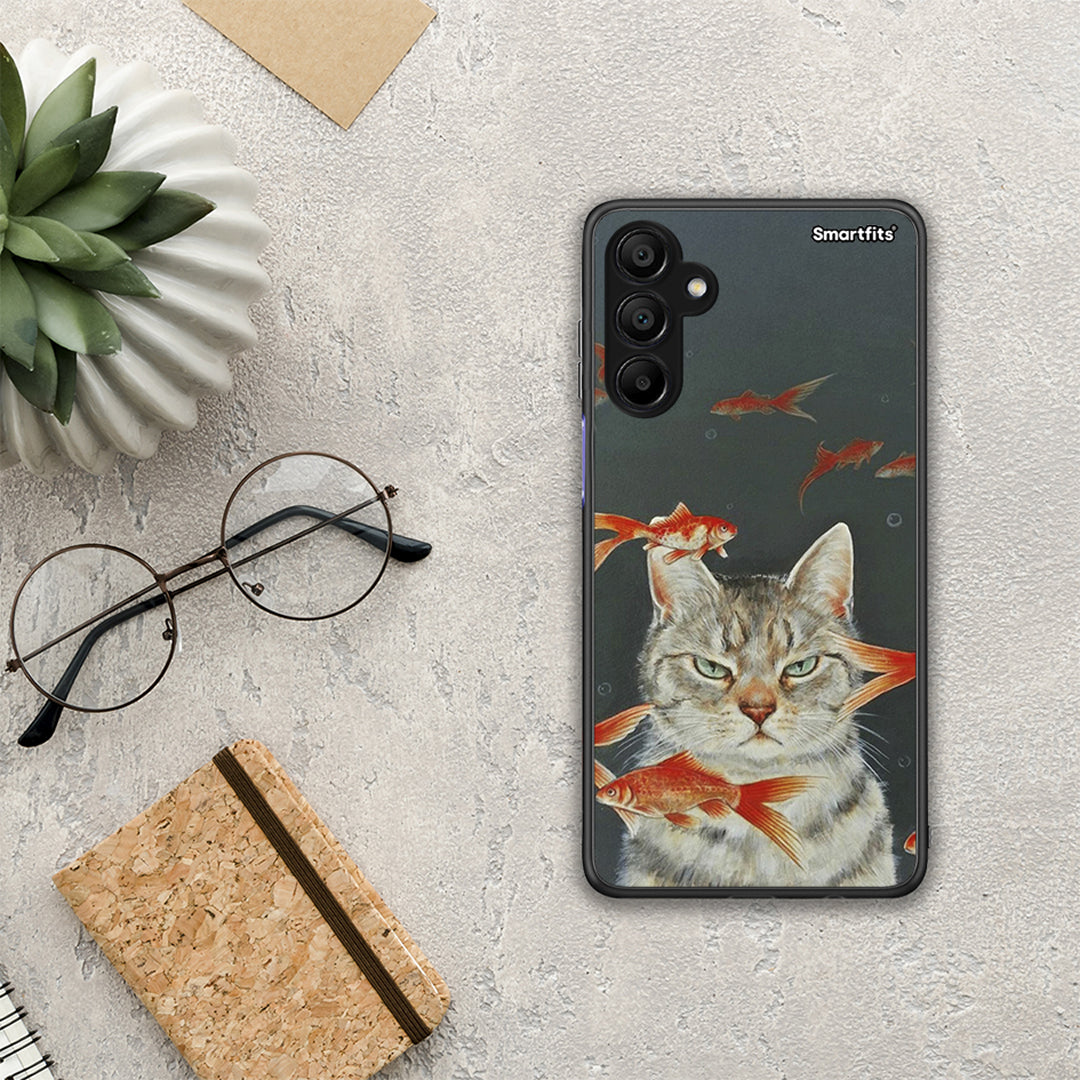 Cat Goldfish - Samsung Galaxy A15 5G θήκη