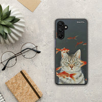 Thumbnail for Cat Goldfish - Samsung Galaxy A15 5G θήκη