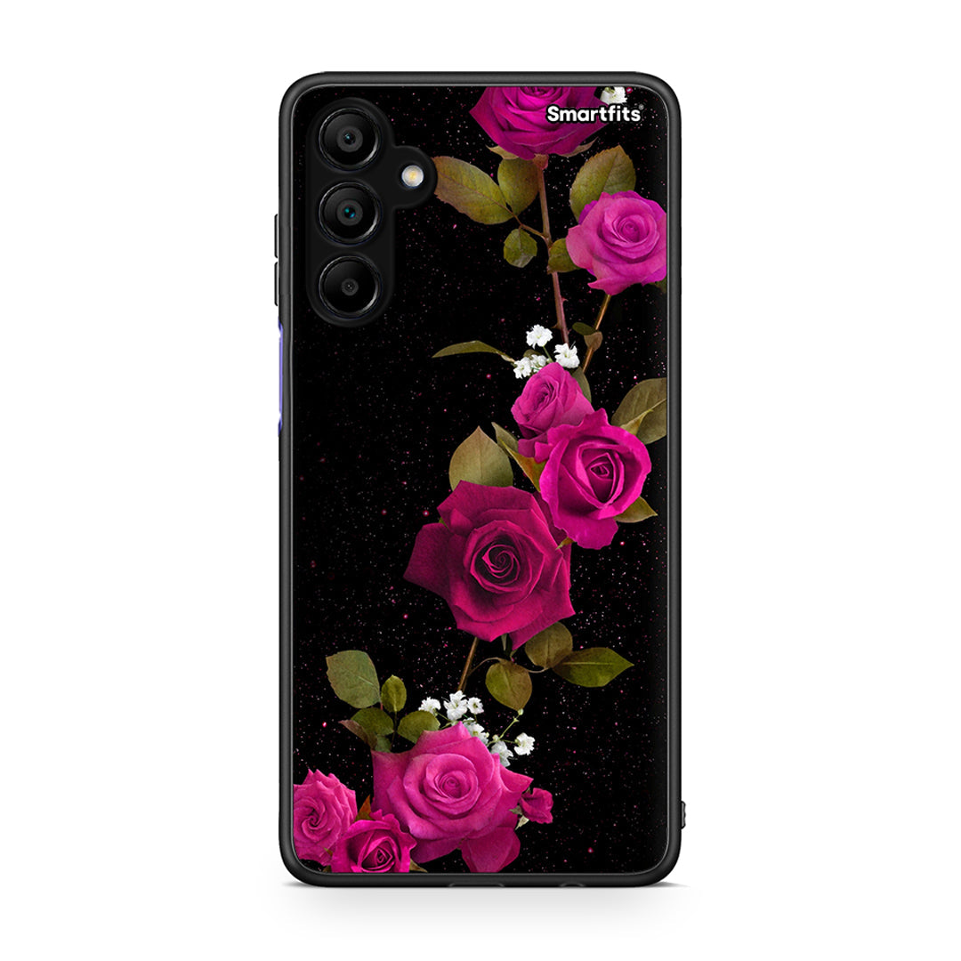 4 - Samsung Galaxy A15 5G Red Roses Flower case, cover, bumper