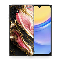 Thumbnail for Θήκη Samsung Galaxy A15 5G Glamorous Pink Marble από τη Smartfits με σχέδιο στο πίσω μέρος και μαύρο περίβλημα | Samsung Galaxy A15 5G Glamorous Pink Marble case with colorful back and black bezels