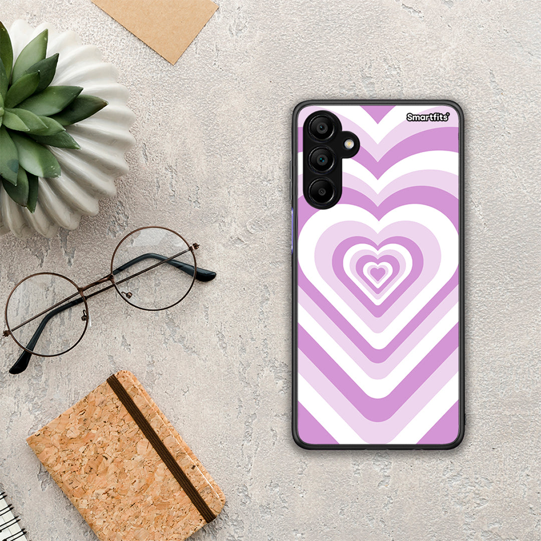 117 Lilac Hearts - Samsung Galaxy A15 5G θήκη