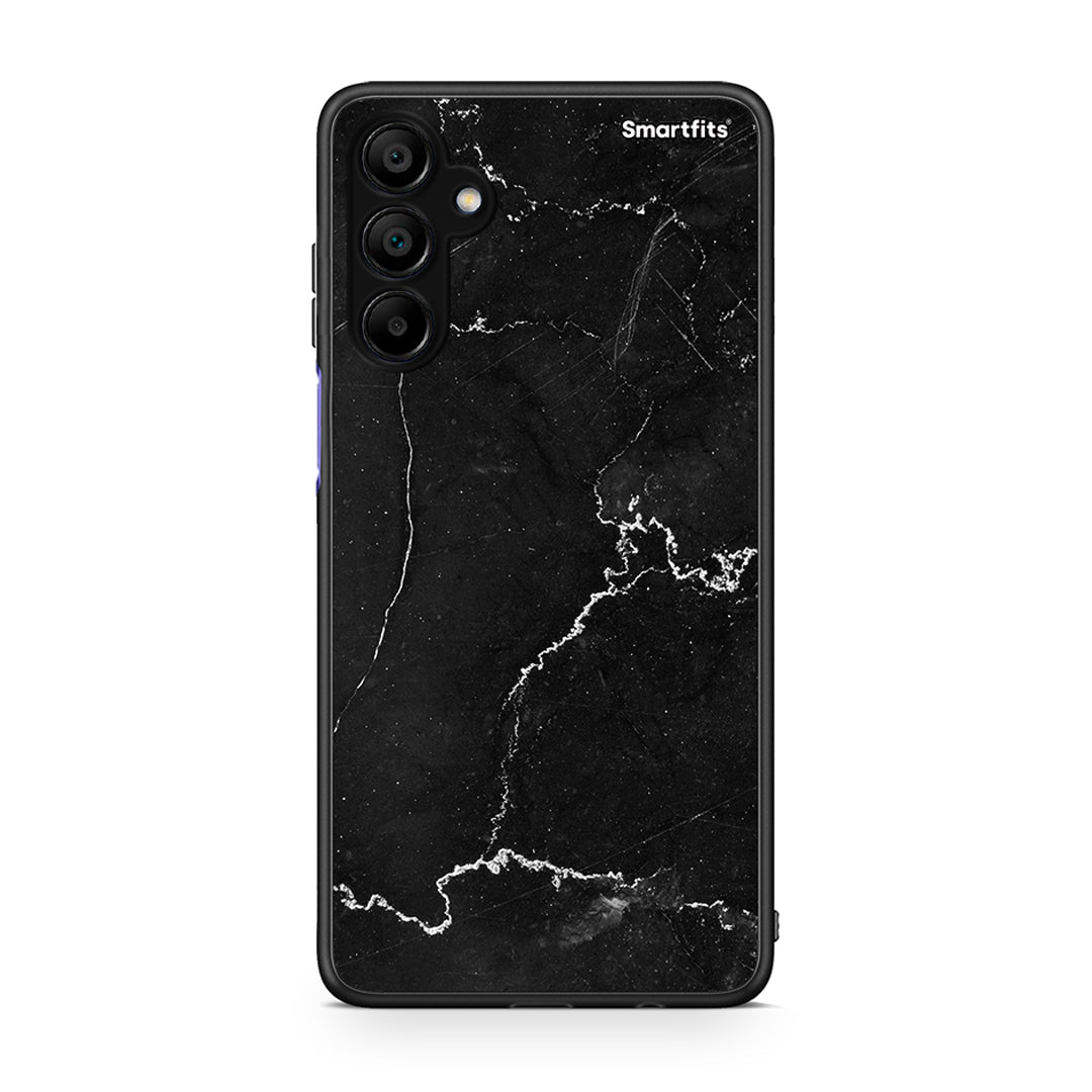 Samsung Galaxy A15 5G Marble Black θήκη από τη Smartfits με σχέδιο στο πίσω μέρος και μαύρο περίβλημα | Smartphone case with colorful back and black bezels by Smartfits