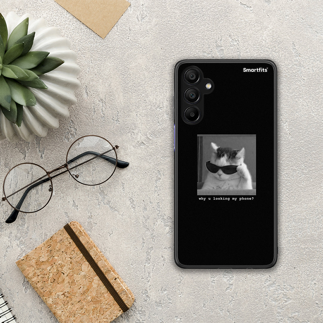 Meme Cat - Samsung Galaxy A15 5G θήκη