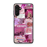Thumbnail for Samsung Galaxy A15 5G Pink Love Θήκη Αγίου Βαλεντίνου από τη Smartfits με σχέδιο στο πίσω μέρος και μαύρο περίβλημα | Smartphone case with colorful back and black bezels by Smartfits