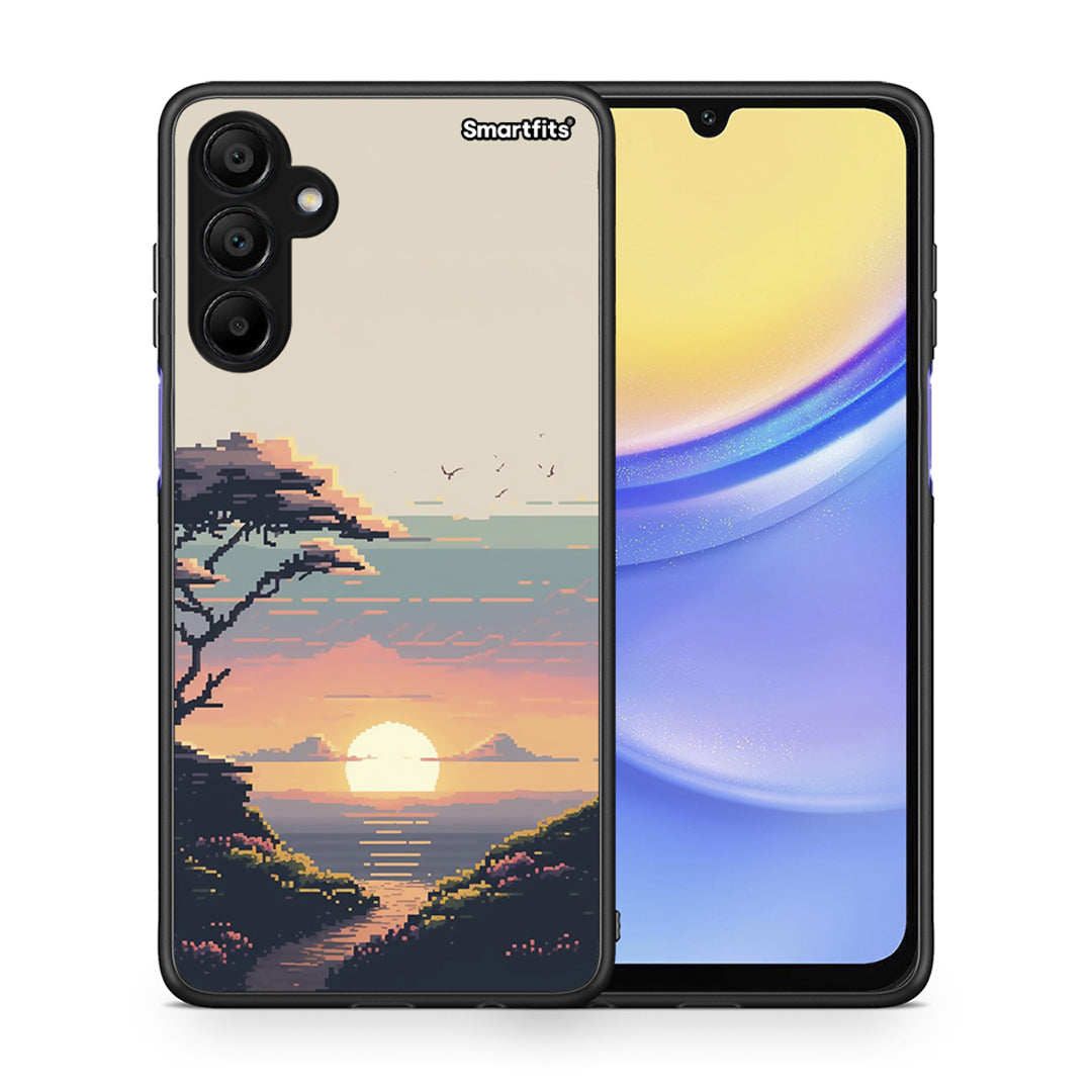 Pixel Sunset - Samsung Galaxy A15 5G θήκη