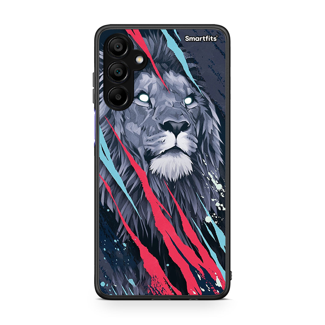 4 - Samsung Galaxy A15 5G Lion Designer PopArt case, cover, bumper