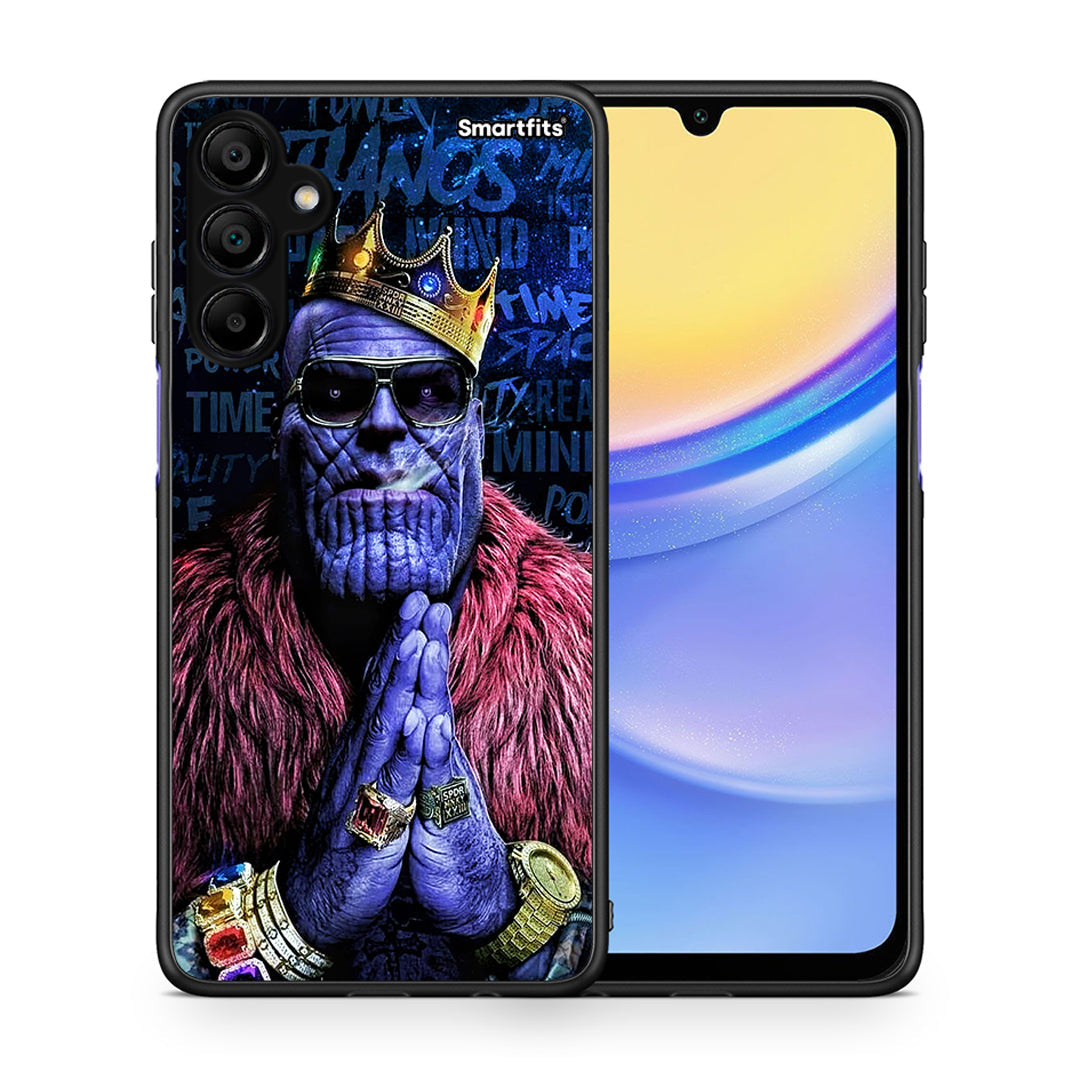 Θήκη Samsung Galaxy A15 5G Thanos PopArt από τη Smartfits με σχέδιο στο πίσω μέρος και μαύρο περίβλημα | Samsung Galaxy A15 5G Thanos PopArt case with colorful back and black bezels