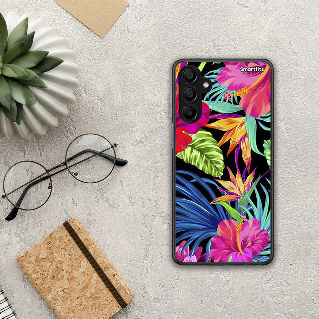 Tropical Flowers - Samsung Galaxy A15 5G θήκη
