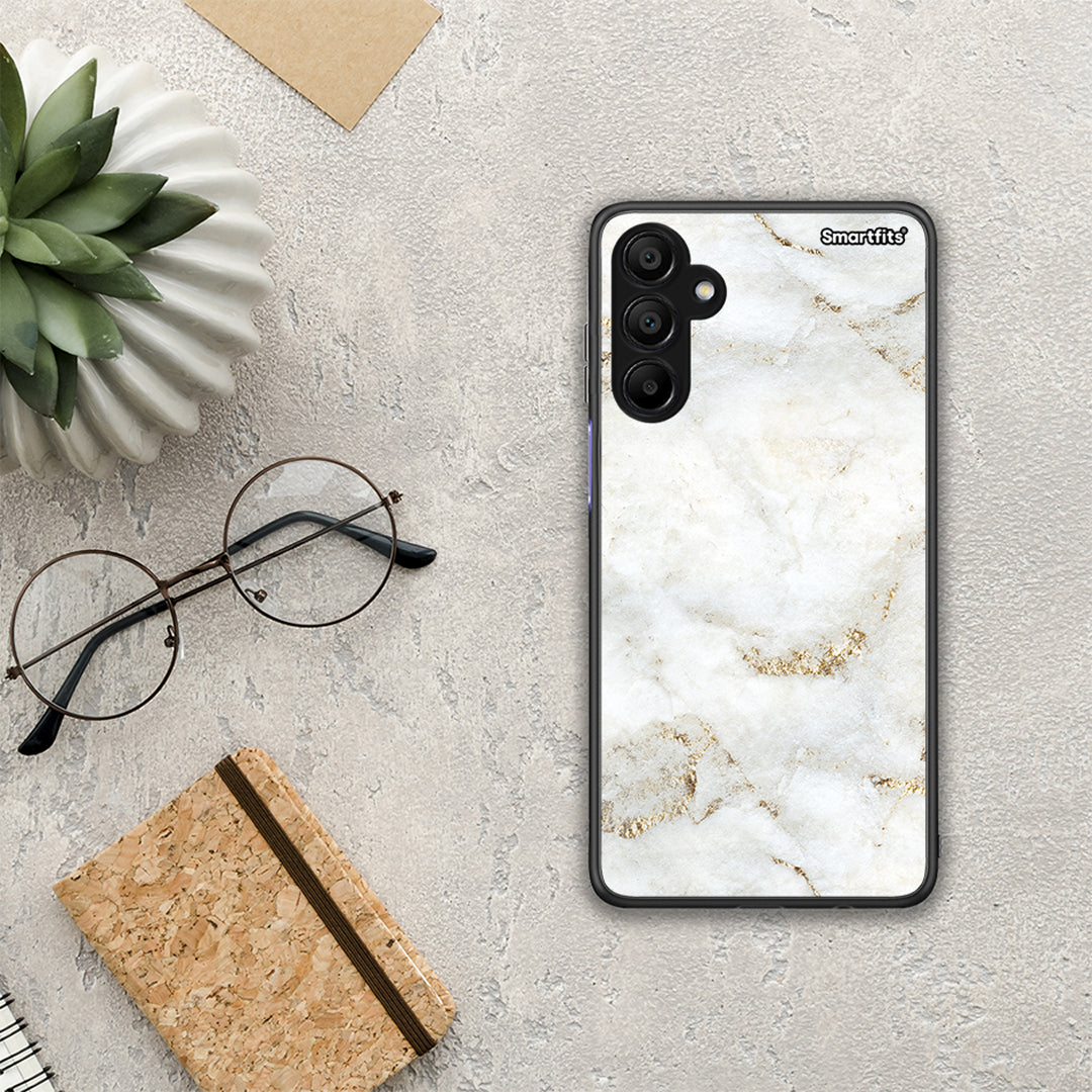 White Gold Marble - Samsung Galaxy A15 5G case