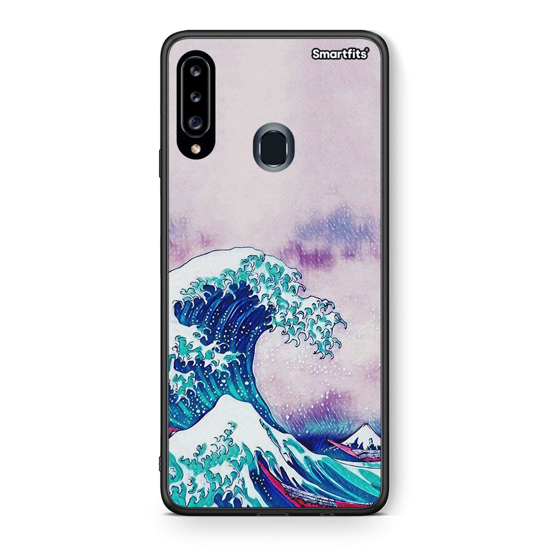 Blue Waves - Samsung Galaxy A20s case