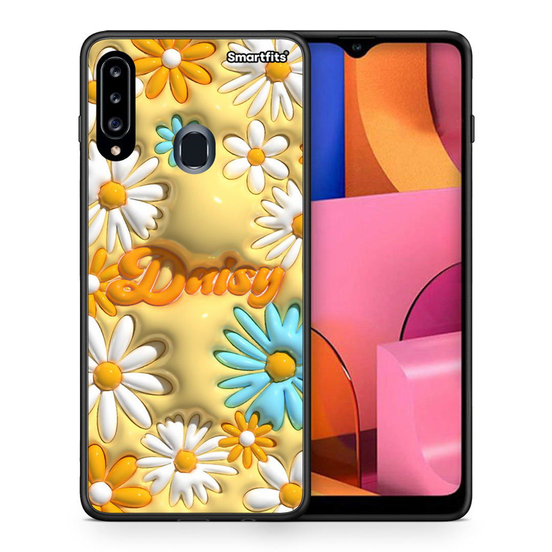 Bubble Daisies - Samsung Galaxy A20s case