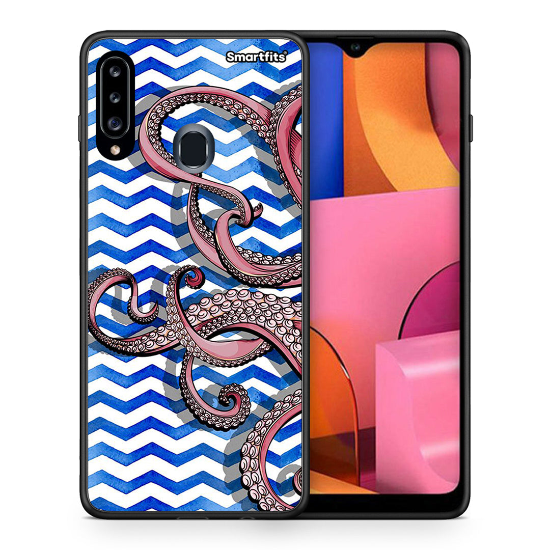 Chevron Devilfish - Samsung Galaxy A20s case